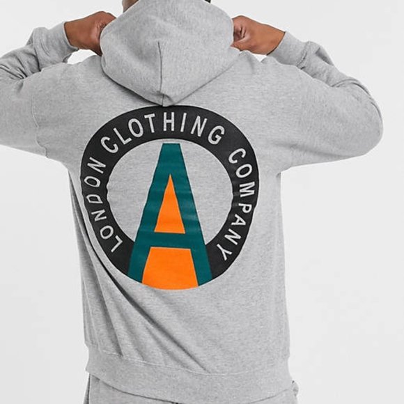 Abuze London A London Back Print Hoodie